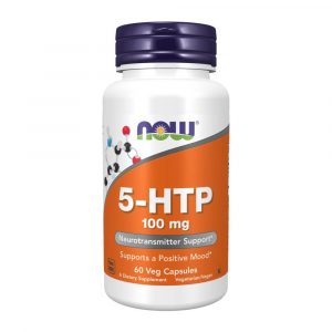 5-htp de 100mg com 60 capsulas da now