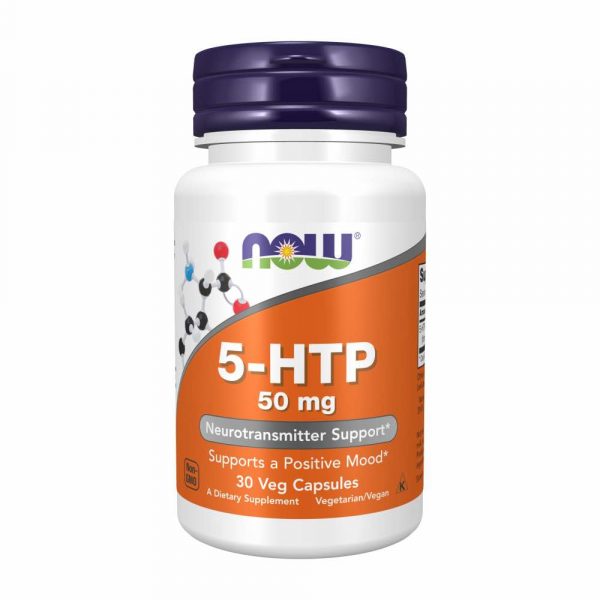 5 htp de 30 capsulas da marca now