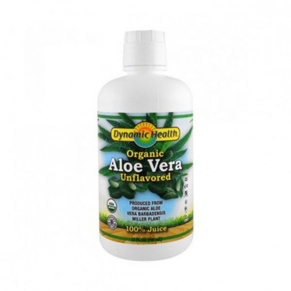 Aloe Vera Gel Organic Unflavored 946 ml - Dynamic Health