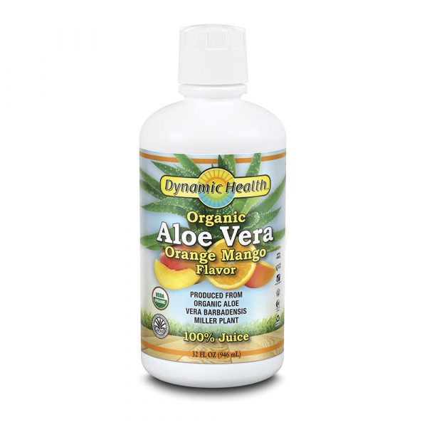 Aloe Vera Sumo Laranja Manga 946 ml - Dynamic Health