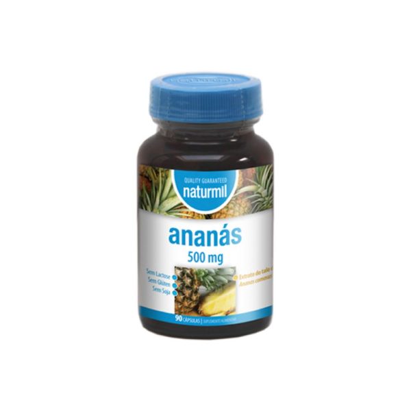Ananás 500 mg 90 cápsulas - Naturmil