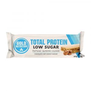 Barra Proteica Baixo em Açúcar Cookie and Cream 60 g – Gold Nutrition