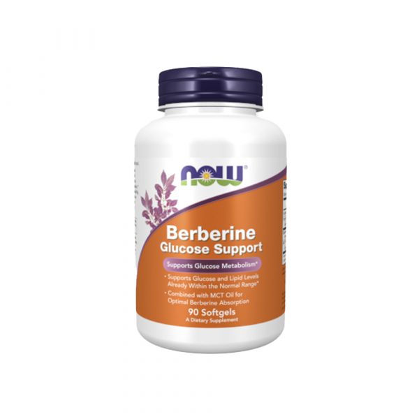 Berberine Glucose Support 90 cápsulas - Now