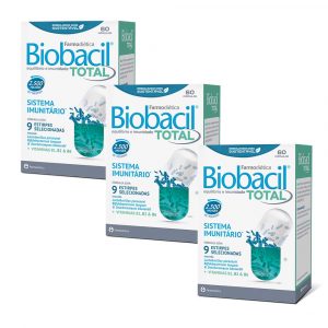 Biobacil Total 60 cápsulas Leve 3 Pague 2 - Farmodiética