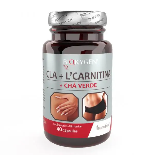 Biokygen Cla + Té verde + L-Carnitina 40 Cápsulas