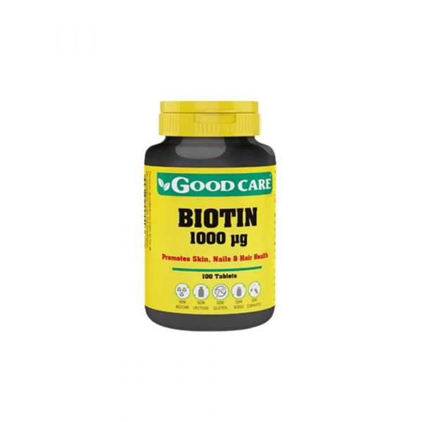 Biotina 1000 µg 100 comprimidos - Good Care