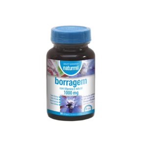 Borragem 1000 mg 30 cápsulas - Naturmil
