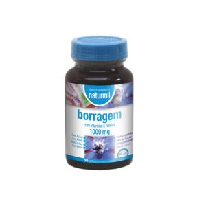 Borragem 1000 mg 90 cápsulas - Naturmil