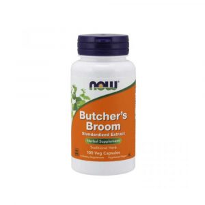Butcher´s Broom 100 mg 100 cápsulas vegetais - Now