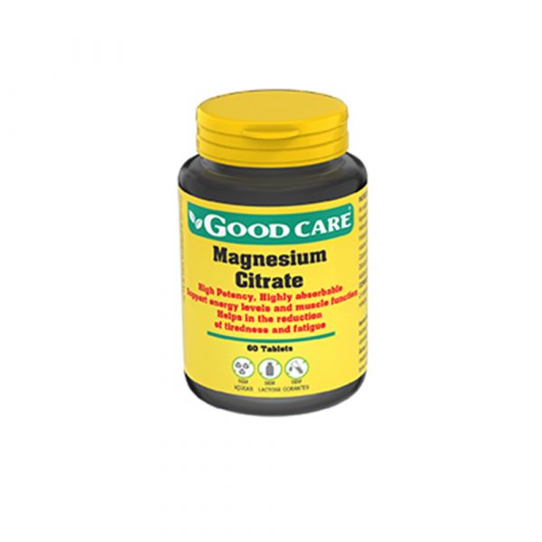 Citrato de Magnésio 60 comprimidos – Good Care