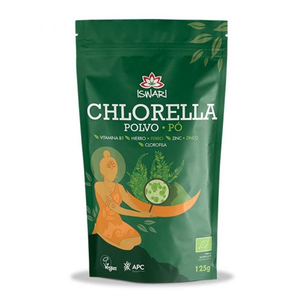 Chlorella en polvo 125 g - Iswari