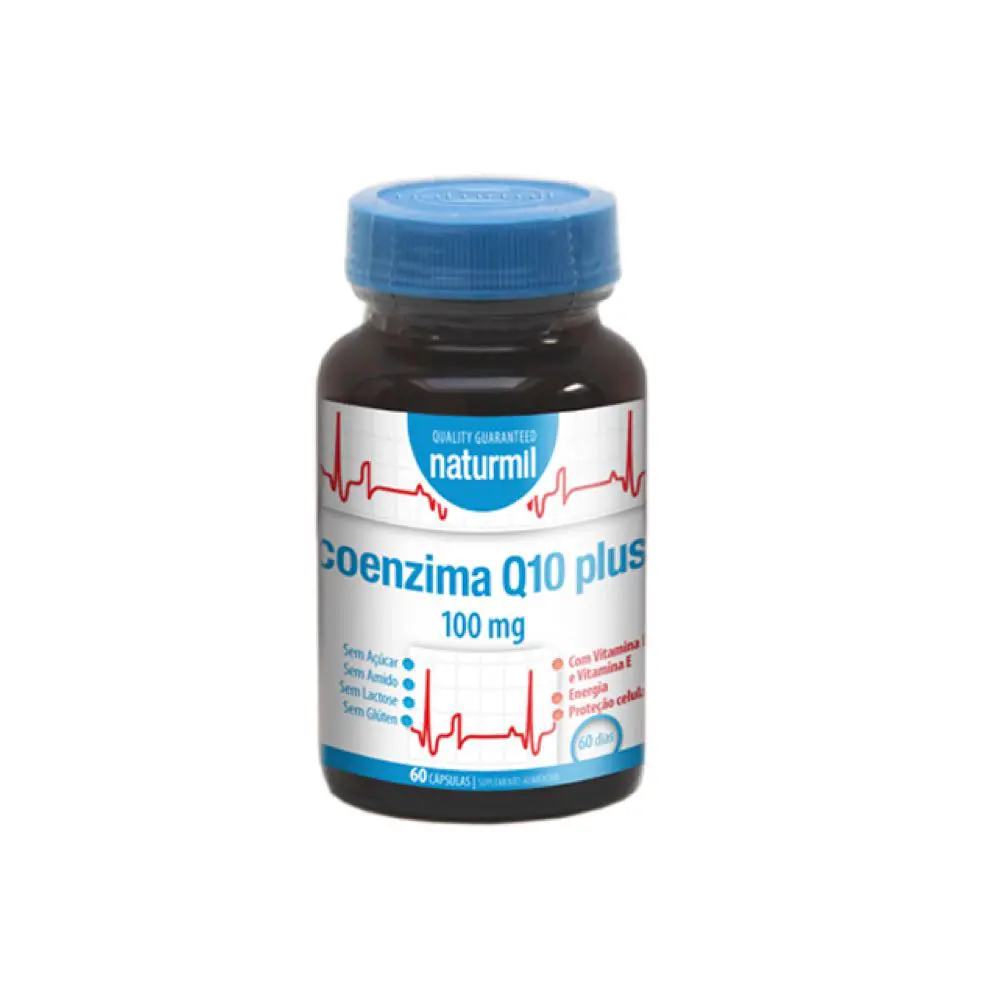 Co-Enzima Q10 Plus 100 mg 60 cápsulas - Naturmil