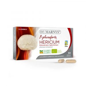 Cogumelo Hericium Bio 400 mg 30 cápsulas – Marnys