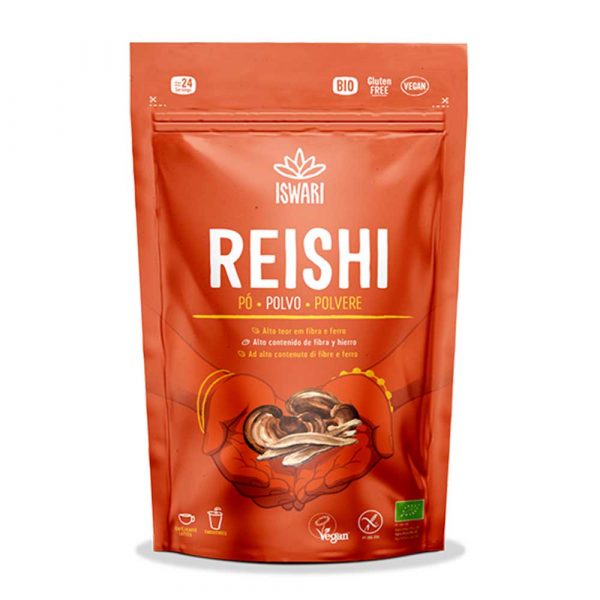 Cogumelos Reishi Bio 100 g - Iswari