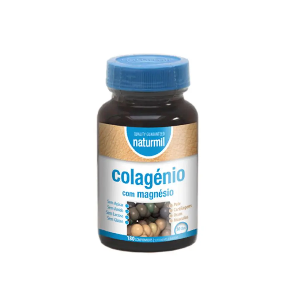 Colágeno con Magnesio 180 comprimidos - Naturmil
