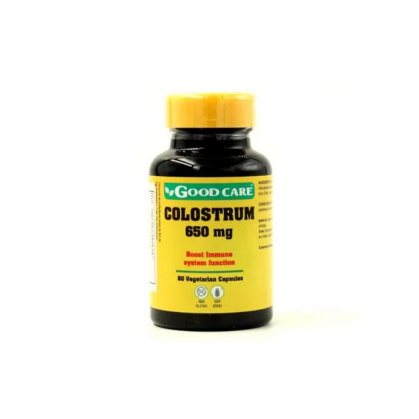 Colostrum 650 mg 60 cápsulas vegetais - Good Care