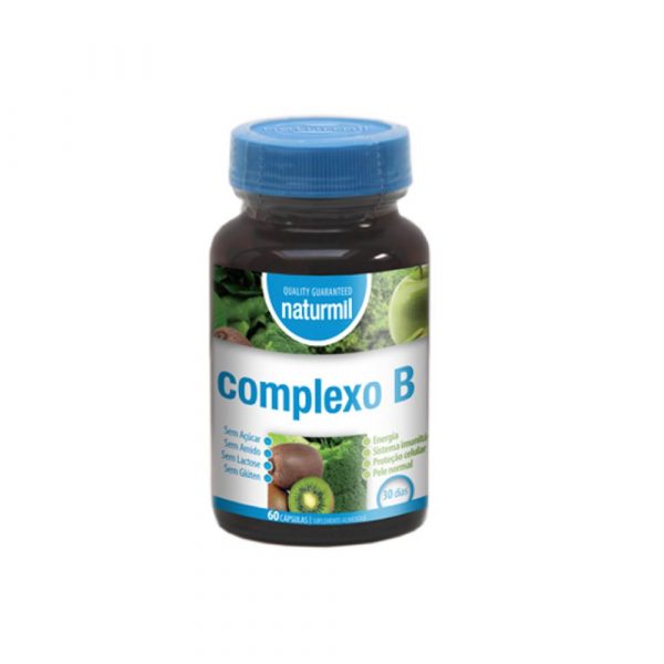 Complexo B 60 cápsulas - Naturmil