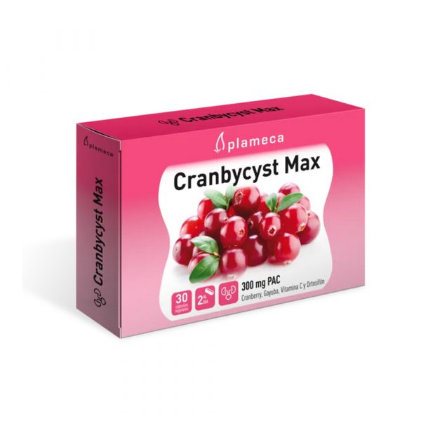 Cranbycyst Max 30 cápsulas - Plameca