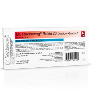 Rekin 20 - 10 Ampolas Bebíveis - Dr. Reckeweg