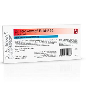 Rekin 25 - 10 Ampolas Bebíveis - Dr. Reckeweg
