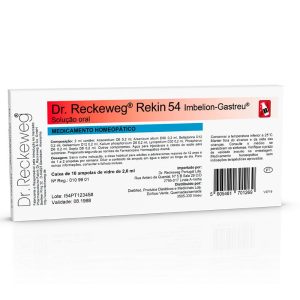 Rekin 54 - 10 Ampolas Bebíveis - Dr. Reckeweg
