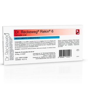 Rekin 6 - 10 Ampolas Bebíveis - Dr. Reckeweg