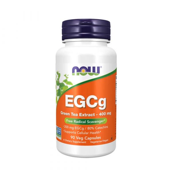 EGCG - Extracto de Chá Verde 400 mg 90 cápsulas - Now