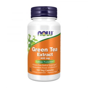 Extracto de Chá Verde 400 mg 100 cápsulas - Now