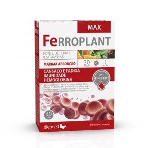 Ferroplant Max 30 Comprimidos - Dietmed