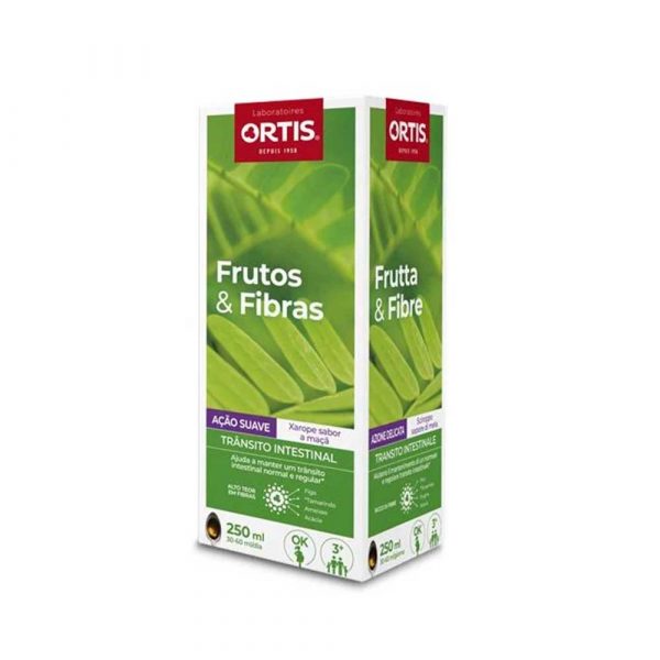 Frutos e Fibras Xarope 250 Ml - Ortis