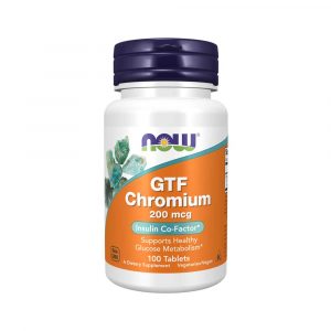 GTF Crómio 200 mcg 100 comprimidos - Now