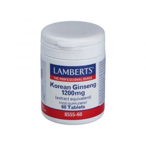 Ginseng Coreano 1200 mg 60 cápsulas - Lamberts