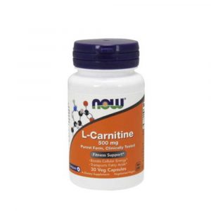 L-Carnitina 500 mg 30 cápsulas - Now