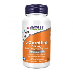 L-Carnitina 500 mg 60 cápsulas - Now