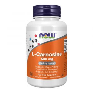 L-Carnosine 500 mg 100 cápsulas - Now