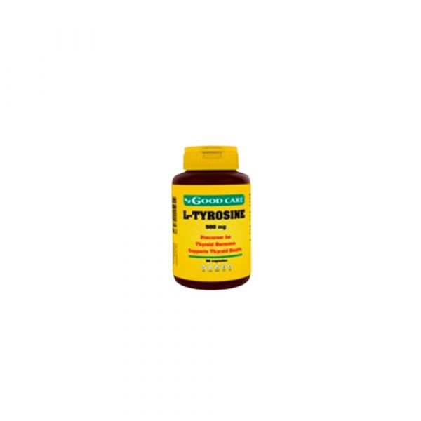L-Tirosina 500 mg 50 cápsulas - Good Care