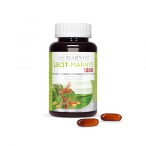 Lecitina de Soja 1200 mg 60 cápsulas – Marnys