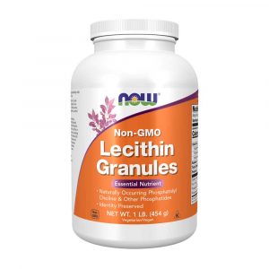 Lecitina de Soja Pura Granulada Não OGM 454g - Now