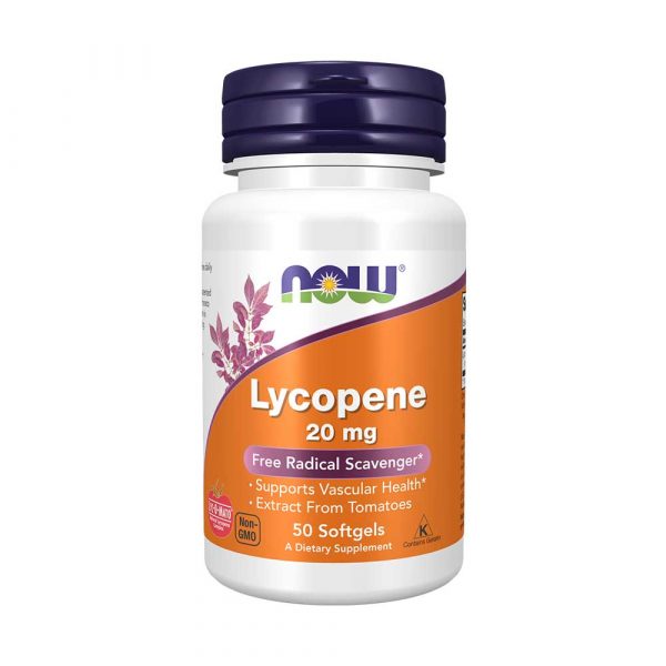 Licopeno Double Strenght 20 mg 50 cápsulas - Now