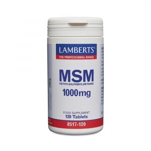 MSM 1000 mg 120 comprimidos - Lamberts