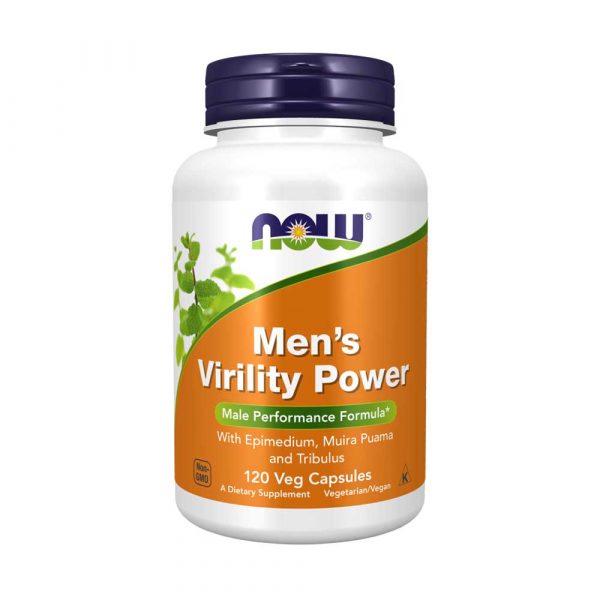 Men's Virility Power 120 cápsulas vegetais - Now