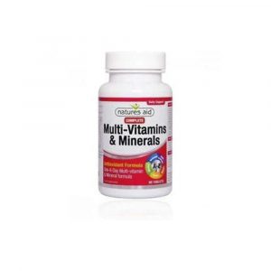 Multi-Vitaminas e Minerais 90 comprimidos - Natures Aid