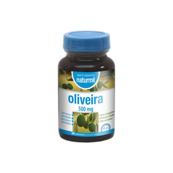 Oliveira 500 mg 60 comprimidos - Naturmil