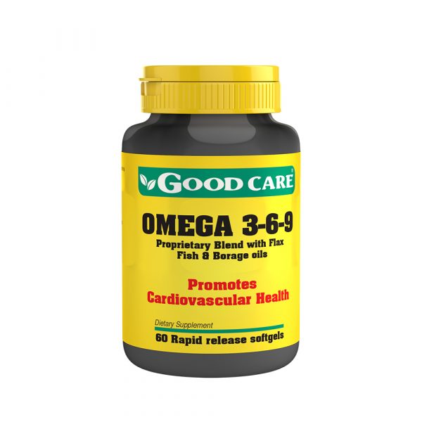 Omega 3-6-9 60 cápsulas - Good Care