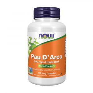 Pau D´Arco 500 mg 100 cápsulas - Now