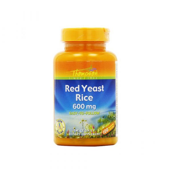 Red Yeast Rice 600 mg 100 cápsulas - Thompson