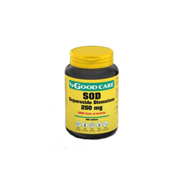 SOD 250 mg 100 comprimidos - Good Care