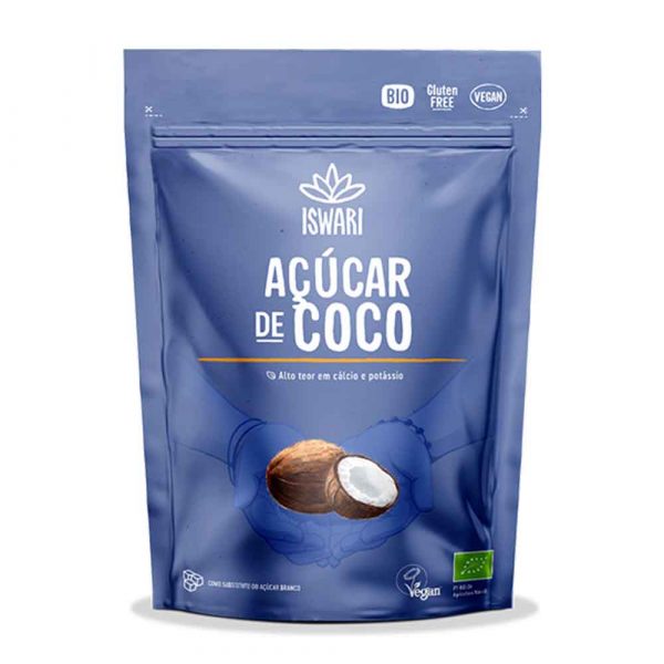 Açúcar de Coco 250 g - Iswari