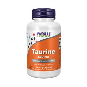 Taurine 500 mg 100 cápsulas - Now