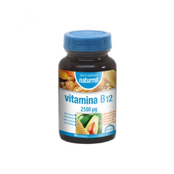 Vitamina B12 2500UG 60 comprimidos - Naturmil